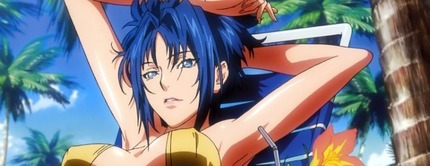 青い髪の女の子がエッチな体験してる二次エロ画像１１