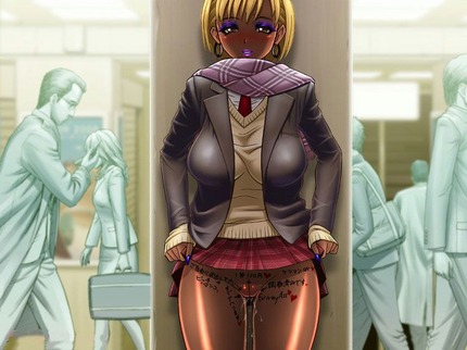 淫乱ビッチ女子の二次エロ画像００７