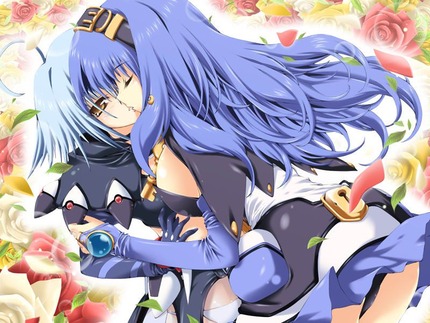 青い髪の女の子がエッチな体験してる二次エロ画像０４ 7
