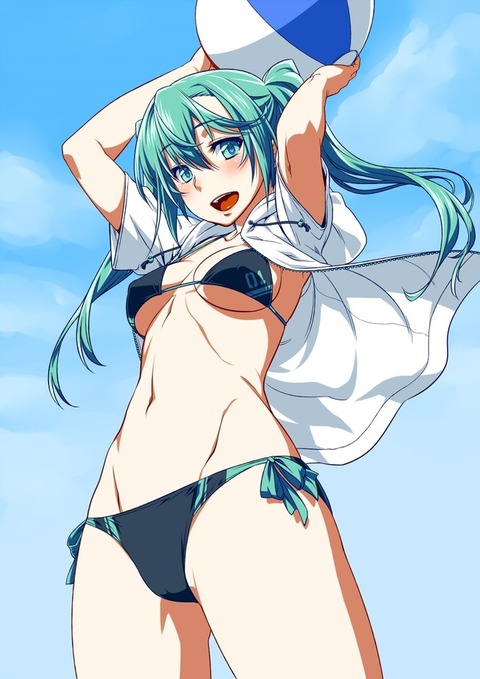 （水着 裸）夏の女の子のエロ画像まとめ０１ 4