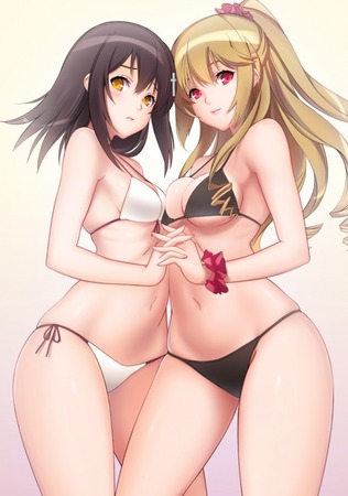 やらしいえっちな背中とくびれでフルボッキする画像 17