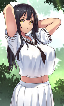 夏の沖縄とかにいそうな美少女でおもてなし（二次エロ画像） 35