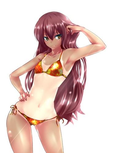 艶っぽい褐色肌・日焼け娘たちが可愛い二次エロ画像まとめ 45