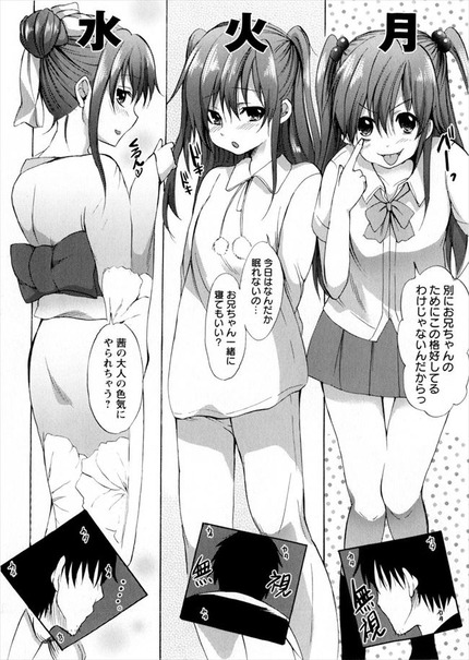 放課後の兄妹の秘密、妹をエッチにする（エロ画像） 20