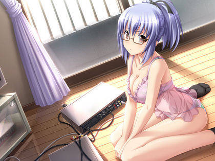 メガネの女の子に萌えてなんならヌケるエロ画像 9