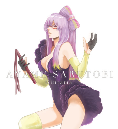 アニメ：「銀魂」猿飛あやめちゃんのエロ画像 38