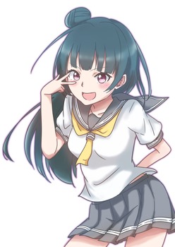 アニメ：「ラブライブ！サンシャイン!!」津島善子ちゃんがエッチなヨハネと契約しちゃいましたね（二次エロ画像） 24