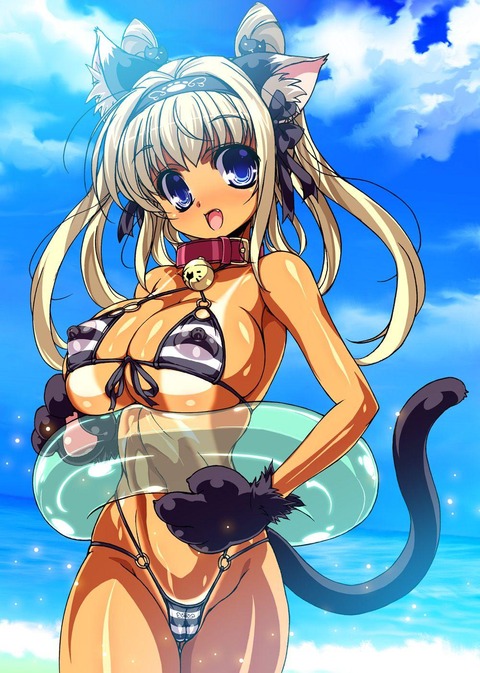 （日焼け）日焼けのコントラストがエロい画像 19