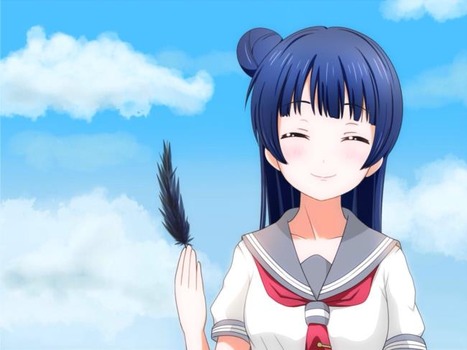 アニメ：「ラブライブ！サンシャイン!!」津島善子ちゃんがエッチなヨハネと契約しちゃいましたね（二次エロ画像） 26