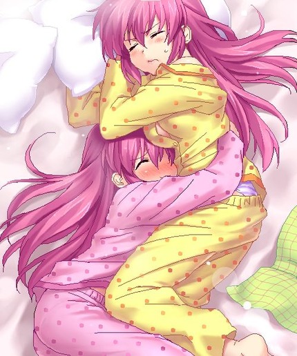 女の子のパジャマ姿がエロくて萌える二次画像 8
