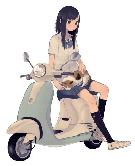 （エロあり）バイク系女子の画像まとめ 20