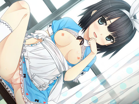たくし上げておっぱいとかパンツ（アソコ）を見せてくれる淫乱美少女 4