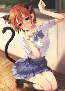 ケモミミとの組み合わせが◎なエロ画像 33