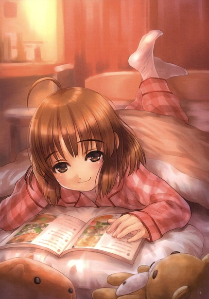 女の子のパジャマ姿がエロくて萌える二次画像 5