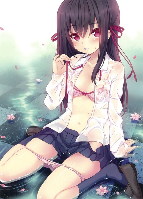 黒髪の女の子のエロ画像 15