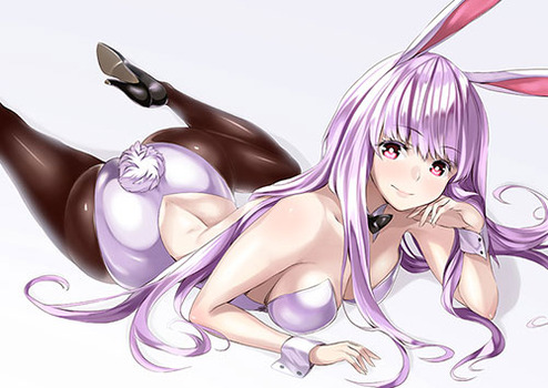 バニーガール：可愛いうさぎさんとぴょんぴょん僕の股間の上で跳ねまくりの可愛い女の子 44