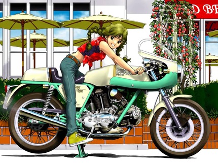 （エロあり）バイク系女子の画像まとめ 13