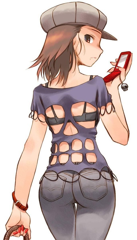 エロい背中の女の子 2