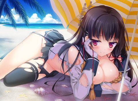 いろんな状況のサービスエロ画像集めてみた（二次） 46