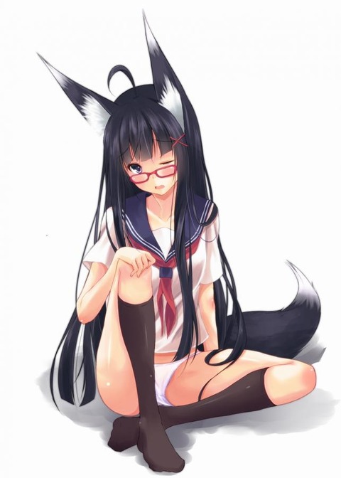 メガネをかけてる娘のエロ画像 16