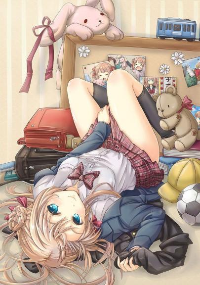 （二次 エロ 制服）制服着た女の子のエロい体まとめ０１ 9
