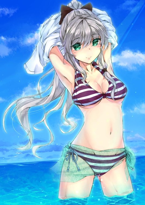 （水着）ビキニの女の子のぬける画像１５ 9