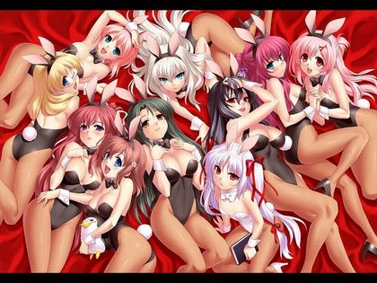 （うさ耳、バニー）かわいいバニーちゃんたちのエロ画像１３ 9