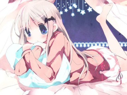 女の子のパジャマ姿がエロくて萌える二次画像 6