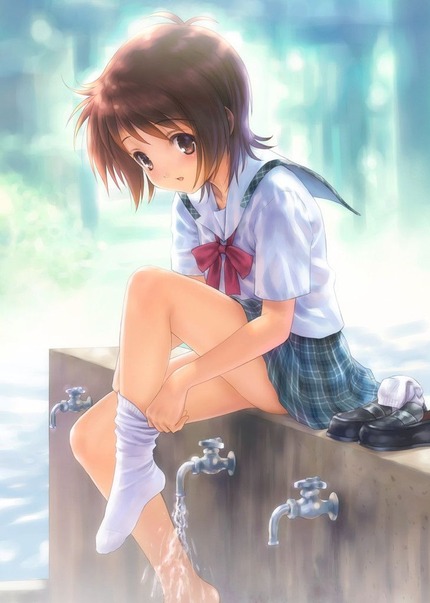 【短髪 二次エロ画像】すんごいエロいショートカットの女の子 14