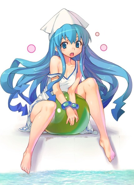 青い髪の女の子がエッチな体験してる二次エロ画像０４ 8