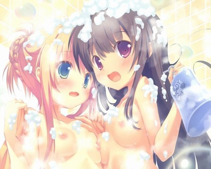（お風呂）お風呂でえっちなこととかしている女の子のエロ画像０４ 5