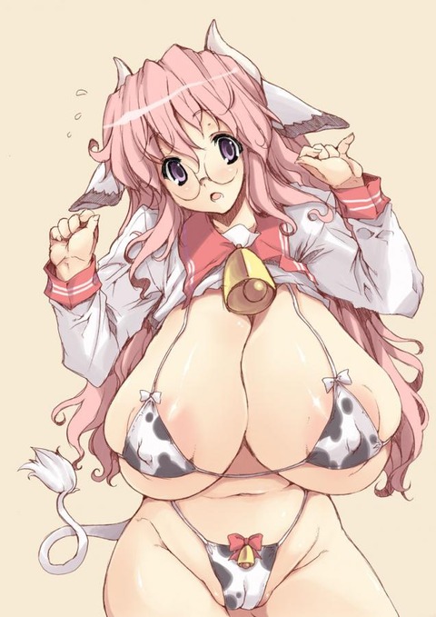 メガネをかけた女の子のエロ画像 43