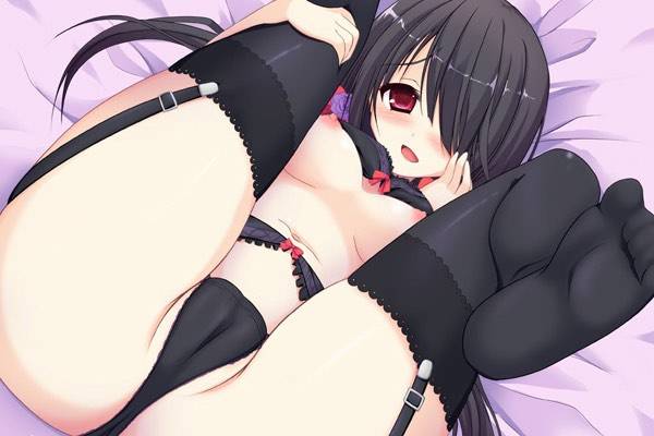 大人っぽいガーターベルトで男を誘惑する女の子まとめ 36