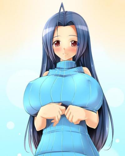 青い髪の女の子がエッチな体験してる二次エロ画像１９ 4