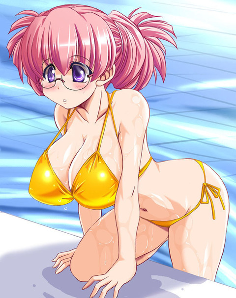 メガネをかけた女の子のエロ画像 15