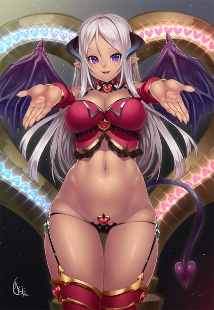 ダークエルフと夜の夜伽（セックス）してるエロ画像が大好きです。 28