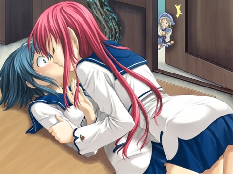 エッチにキスしてるかわいい画像 2