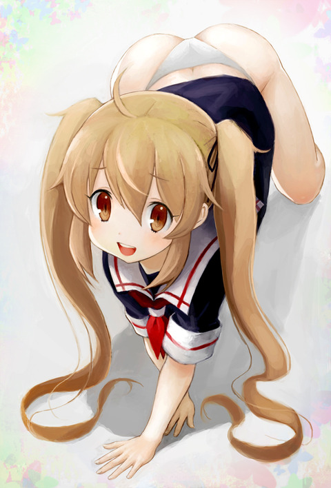 エッチなところを見てるのを女の子にミられてる二次エロ画像まとめてみた 23