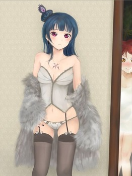 アニメ：「ラブライブ！サンシャイン!!」津島善子ちゃんがエッチなヨハネと契約しちゃいましたね（二次エロ画像） 43