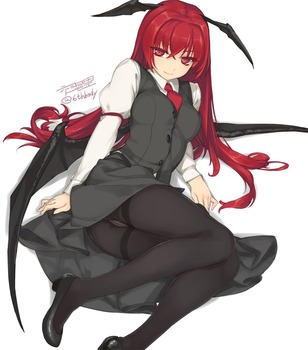 頬ずりしたくなるパンスト美少女の二次エロ画像 9