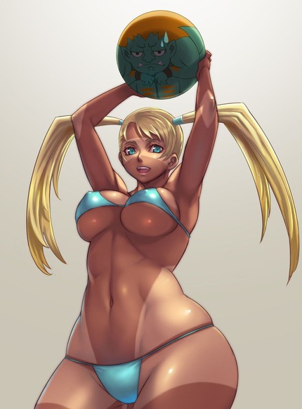 いやらしい日焼けした女の子グラビア 1