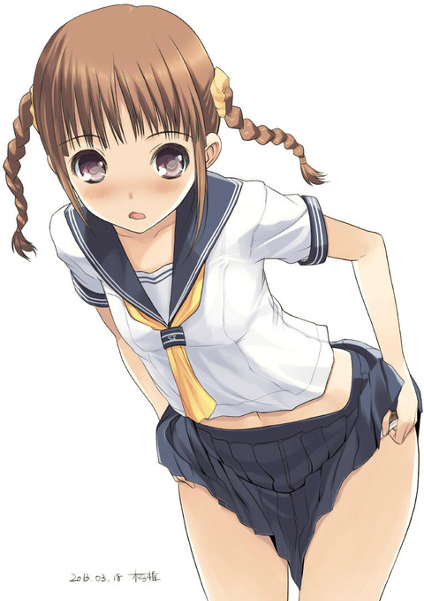 脱ぎかけや半脱ぎ状態のエロすぎる画像０６ 9