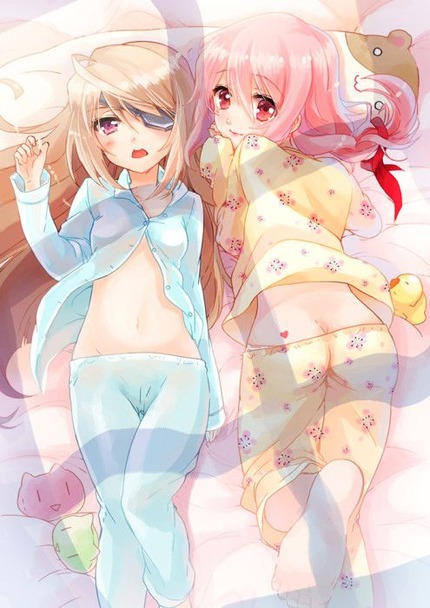 女の子のパジャマ姿がエロくて萌える二次画像 3