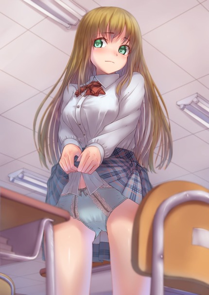 スカートがこの世界にあって本当に良かったと思える二次エロ画像０４ 24