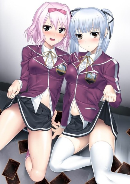 スカートがこの世界にあって本当に良かったと思える二次エロ画像０４ 6