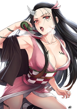 hentai_竈門禰豆子_erotic-images73