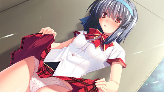 たくし上げておっぱいとかパンツ（アソコ）を見せてくれる淫乱美少女 12