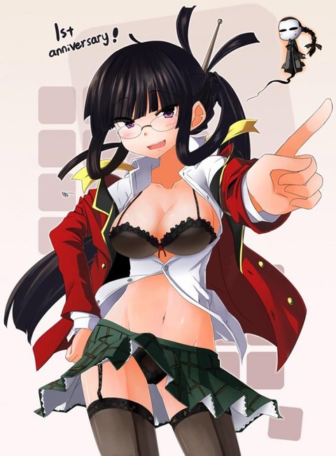 メガネをかけた女の子のエロ画像 22