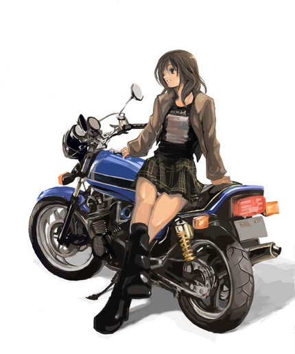 （エロあり）バイク系女子の画像まとめ 17