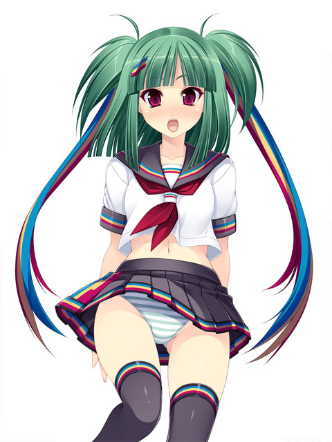 オレのエロかわな二次彼女を貼る（エッチ画像） 19